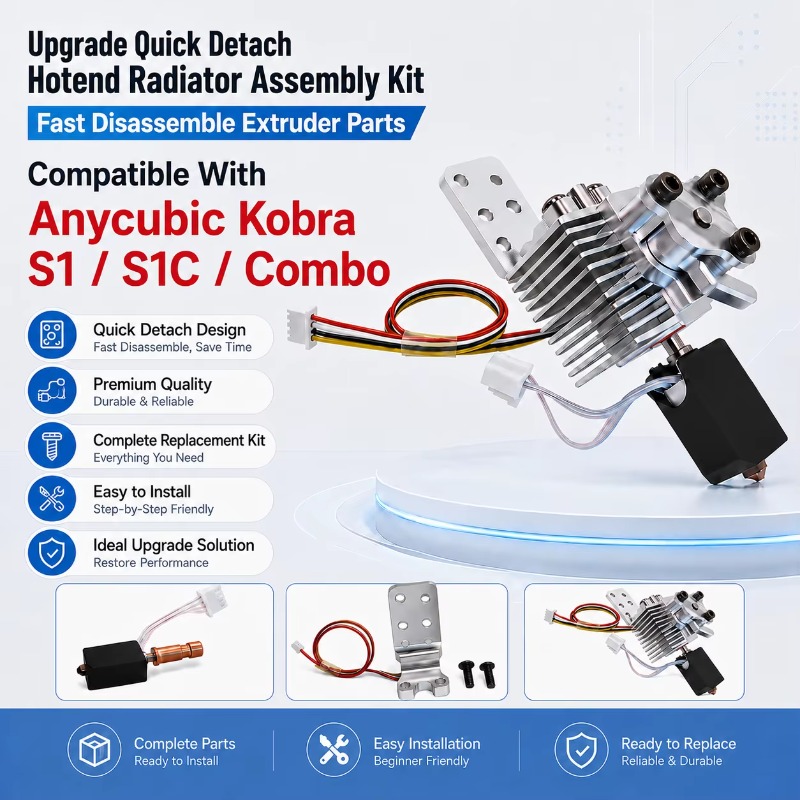 Hotend Assembly - Kit di assemblaggio del radiatore per