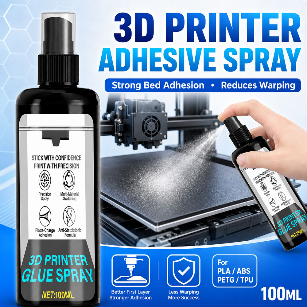 Abs Filament - Adesivo Spray Forte per Stampanti 3D