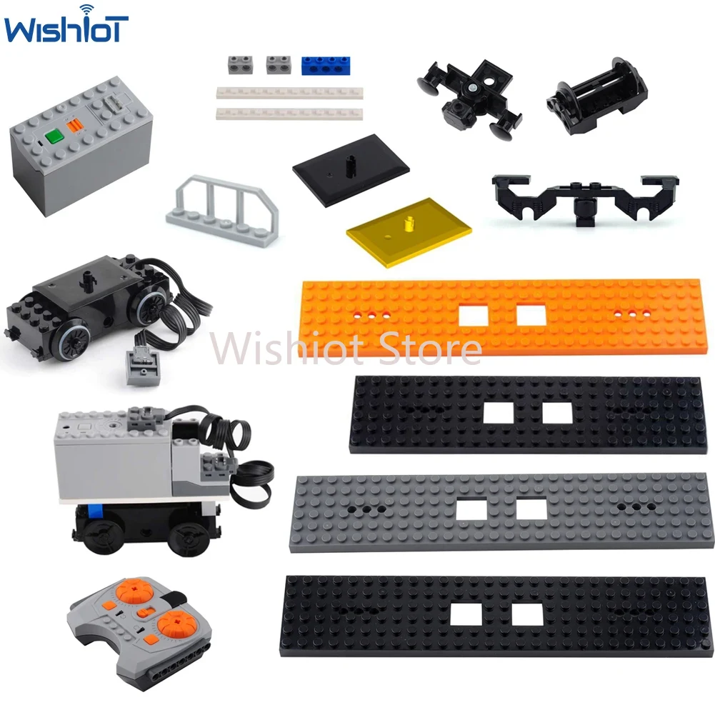 Build Plate - Parti tecniche Treno Motore 88002 MOC