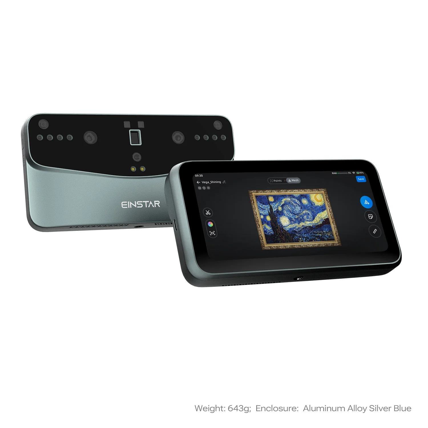 Scanner 3D Portatile Shining E - Handheld 3D Scanner High Precision recensione e prezzo