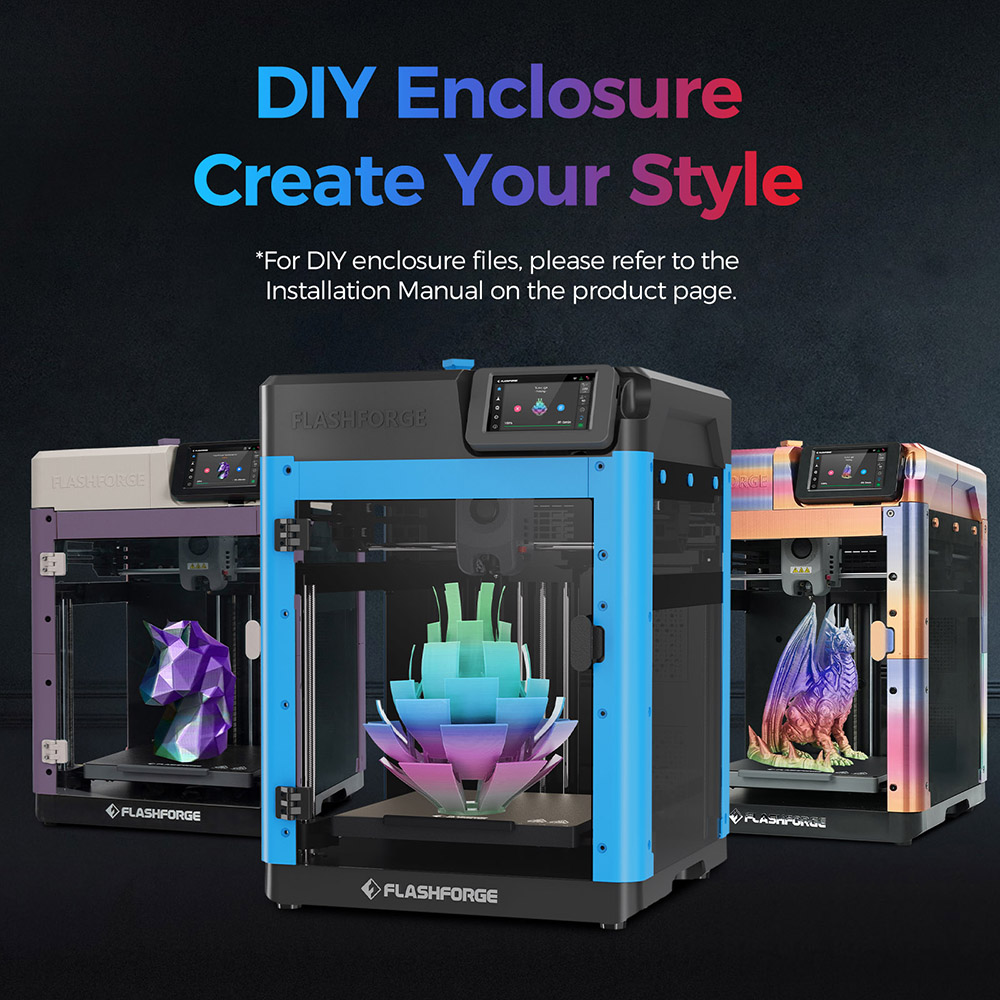 FLASHFORGE Kit pannello custod - Enclosure 3D Printer recensione e prezzo