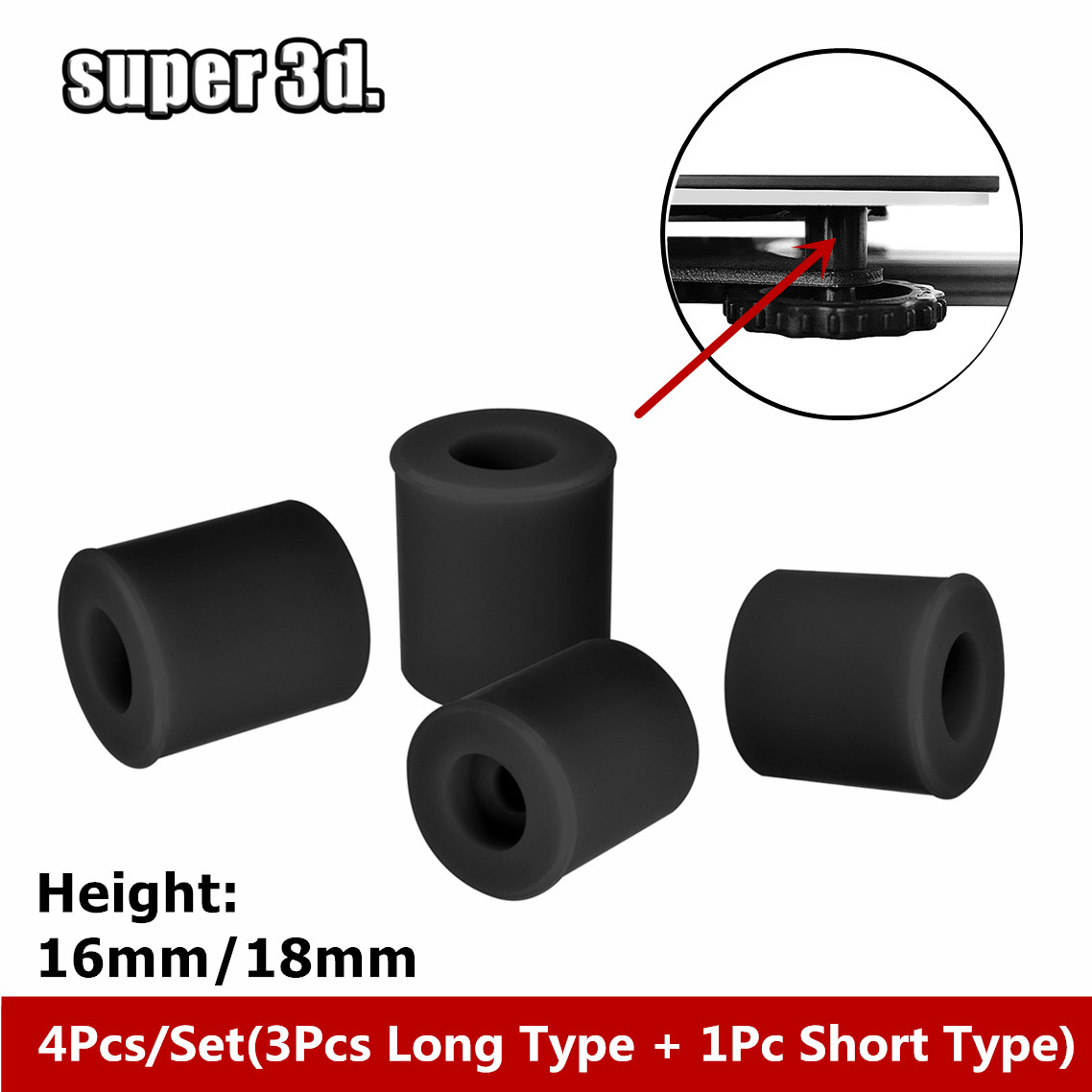 4/8/20Pcs supporti per colonne - 3D Printer Stand recensione e prezzo