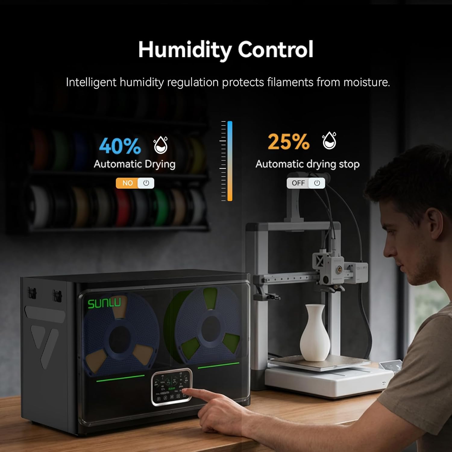 SUNLU S4 Pro Asciugatore per F - Filament 1.75 recensione e prezzo
